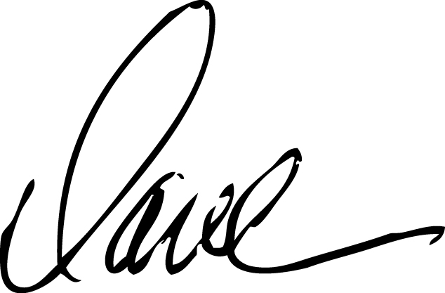 Dave Davis signature
